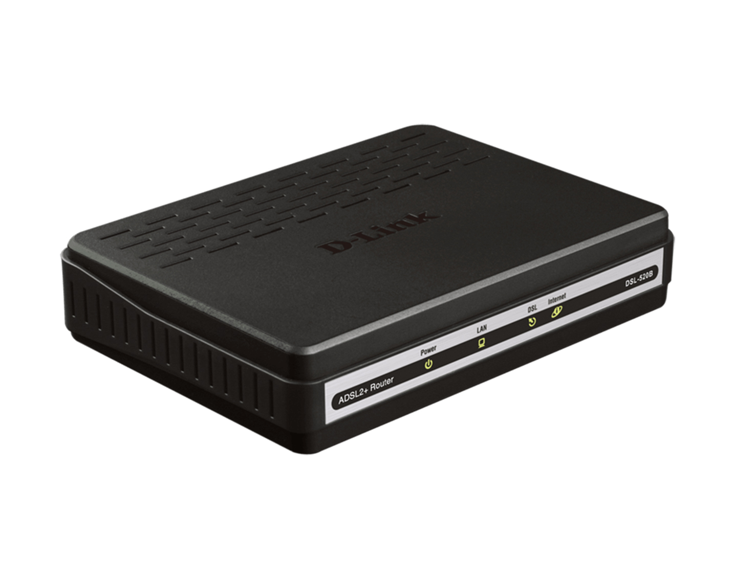 D-Link DSL-520B ADSL2+ Modem Router side